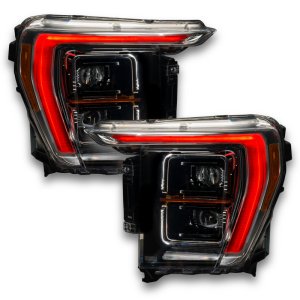 Ford F-150 Headlight DRL Upgrade Kit - ORACLE Lighting - ColorSHIFT RGB+W with 2.0 Controller - `21-`22